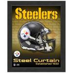 Pittsburgh Steelers Team Helmet Frame fotografija v okvirju