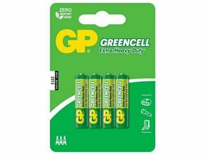 GP Baterija cink kloridna AAA 4kom GP GreenCell 3/Z2020G