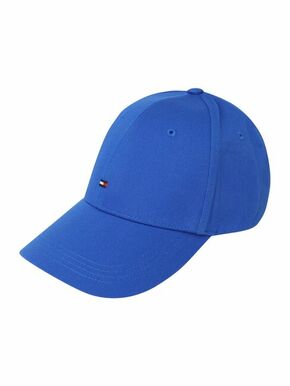 Bombažna bejzbolska kapa Tommy Hilfiger - modra. Kapa s šiltom vrste baseball iz kolekcije Tommy Hilfiger. Model izdelan iz enobarvne tkanine.