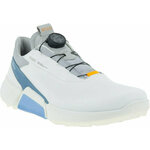 Ecco Biom H4 BOA Mens Golf Shoes White/Retro Blue 44