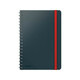 LEITZ COSY-WOW mali karo blok z elastiko Kolegij 80L 44840089 velvet grey