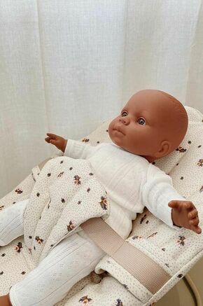 Otroška punčka Konges Sløjd - bela. Punčka iz kolekcije Konges Sløjd. Izdelek je izdelan iz organskega bombaža.