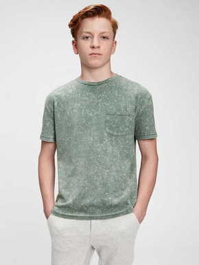 Gap Otroške Majica teen 100% organic cotton pocket t-shirt XL