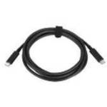 kabel usb-c lenovo 4x90q59480 črna 2 m