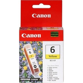 Canon BCI-6Y črnilo rumena (yellow)/črna (black)