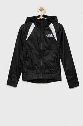 Otroška jakna The North Face črna barva - črna. Otroški jakna iz kolekcije The North Face. Prehoden model