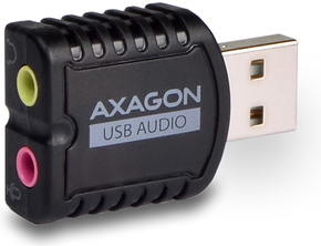 AXAGON ADA-10 USB 2.0 Stereo Audio Mini Adapter