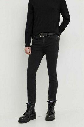 Kavbojke Karl Lagerfeld Jeans moški - črna. Kavbojke iz kolekcije Karl Lagerfeld Jeans skinny kroja