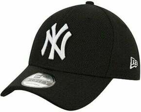 Kapa New Era črna barva - črna. Kapa s šiltom vrste baseball iz kolekcije New Era. Model izdelan iz tkanine z nalepko.