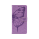 Chameleon Samsung Galaxy A12 - Preklopna torbica (WLGO-Butterfly) - vijolična
