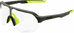 100% S2 Soft Tact Cool Grey/Photochromic Kolesarska očala