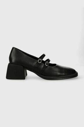 Usnjeni salonarji Vagabond Shoemakers ANSIE črna barva