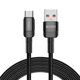 Tech-protect Ultraboost Evo kabel USB / USB-C 100W 5A 3m, črna