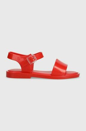 Otroški sandali Melissa MAR SANDAL rdeča barva - rdeča. Otroški sandali iz kolekcije Melissa. Model je izdelan iz sintetičnega materiala. Model z mehkim