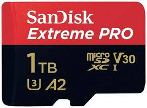 SanDisk Extreme PRO microSDXC 1TB 200MB/s + ada.