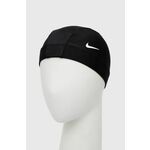 Plavalna kapa Nike Comfort črna barva - črna. Plavalna kapa iz kolekcije Nike. Model izdelan iz tekstilnega materiala za zaščito las.