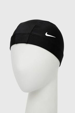 Plavalna kapa Nike Comfort črna barva - črna. Plavalna kapa iz kolekcije Nike. Model izdelan iz tekstilnega materiala za zaščito las.