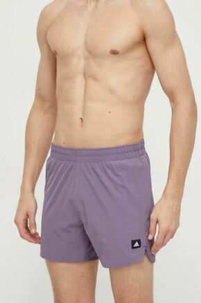 Kopalne kratke hlače adidas vijolična barva - vijolična. Kopalne kratke hlače iz kolekcije adidas