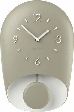 Guzzini Stenska ura z nihalom - Golobje siva