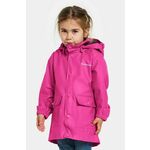 Otroška vodoodporna jakna Didriksons JOJO KIDS JKT roza barva - roza. Otroška vodoodporna jakna iz kolekcije Didriksons. Prehoden model, izdelan iz izjemno trpežnega materiala.