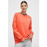 Under Armour Pulover Essential Flc OS Crew-RED XS
