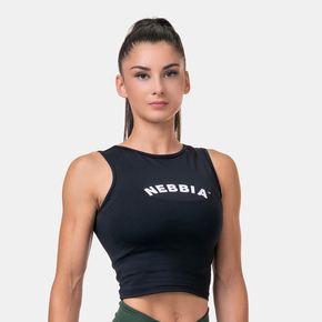 Nebbia Fit Sporty Tank Top Black S Fitnes majica