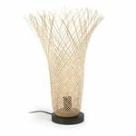 Namizna svetilka iz bambusa z bambusovim senčnikom (višina 50 cm) Citalli - Kave Home