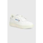 Usnjene superge Reebok Classic Club C bela barva, 100074478 - bela. Superge iz kolekcije Reebok Classic, izdelane iz premazanega usnja. Model z gumijastim podplatom, ki je trpežen in odporen na poškodbe.