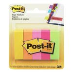 Post-It Blazinice za označevanje, 15 x 50 mm, 5 barv