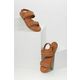 Usnjeni sandali Answear Lab ženski, rjava barva - rjava. Sandali iz kolekcije Answear Lab. Model izdelan iz naravnega usnja.