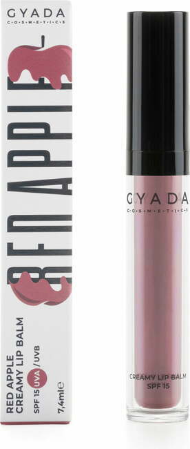 "Gyada Cosmetics Red Apple kremen balzam za ustnice z zaščitnim faktorjem 15 - 02 Royal Gala"