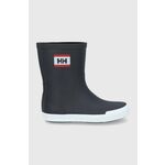 Gumijasti škornji Helly Hansen žensko - črna. Gumijasti škornji iz kolekcije Helly Hansen. Model izdelan iz mat, enobarvnega materiala.