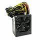 Qoltec ATX napajalnik 1600W | 80 Plus Gold | Rudarjenje podatkov