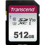Transcend Pomnilniška kartica 512 GB SDXC 300S (Class 10) UHS-I U3 V30, 100 MB/s R, 85 MB/s W