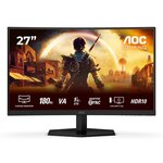 AOC C27G42E monitor, VA, 27", 16:9, 1920x1080, 120Hz/165Hz, HDMI, Display port