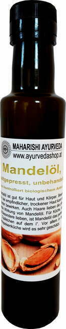Maharishi Ayurveda Mandljevo olje hladno stiskano bio - 250 ml