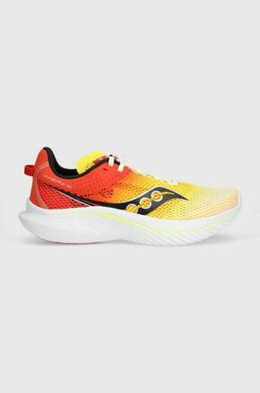 Tekaški čevlji Saucony Kinvara 14 oranžna barva - oranžna. Tekaški čevlji iz kolekcije Saucony. Model dobro stabilizira stopalo in ga dobro oblazini.
