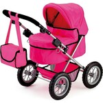 NEW Bayer Otroški voziček za punčke roza Trendy 13029AA