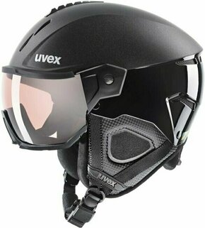 UVEX Instinct Visor Pro V Black Mat 56-58 cm Smučarska čelada