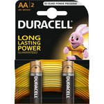 Duracell baterija Basic AA/BL2, 2 kosa