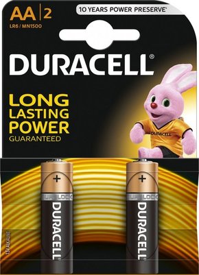 Duracell baterija Basic AA/BL2