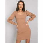 RUE PARIS Ženske Shantaya Dress RUE PARIS brown RV-SK-7280.34X_379510 S