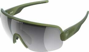 POC Aim Epidote Green Translucent/Clarity Road Silver Kolesarska očala