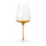 Kozarec za vino Broste Copenhagen Amber - pisana. Kozarec za vino iz kolekcije Broste Copenhagen. Model izdelan iz stekla.