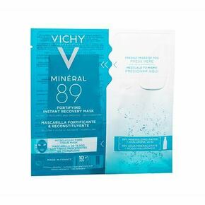 Vichy Minéral 89 Fortifying Recovery Mask maska za obraz za vse tipe kože 29 g za ženske