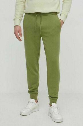 Spodnji del trenirke Calvin Klein Jeans zelena barva