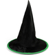 Otroška kapa črno-zelena Witch/Halloween