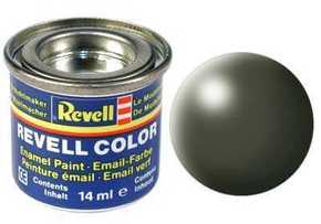 Barva emajla Revell - 32361: olivno zelena svila