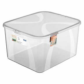 Plastična škatla za shranjevanje s pokrovom 25 l Lona - Rotho