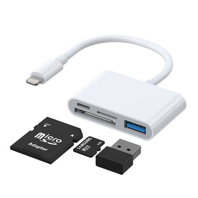 Joyroom S-H142 čitalec kartic SD / TF / USB OTG / Lightning